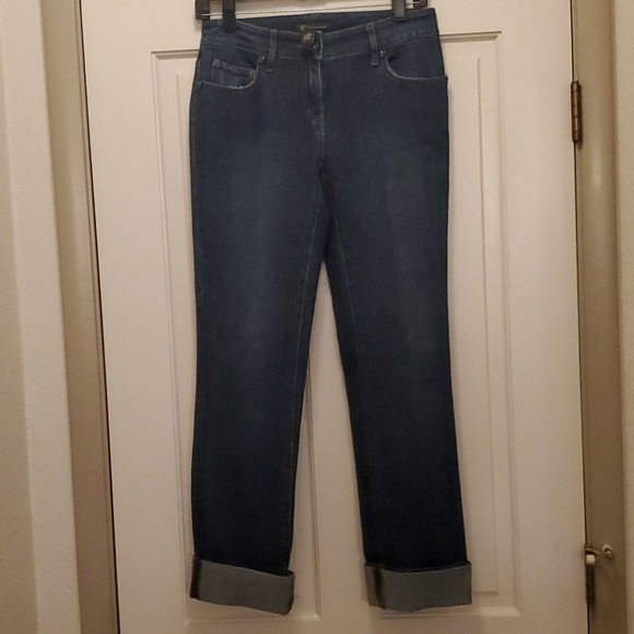 Inc Skull 💀 Embellished Cuffed Jean - Picture 3 of 8